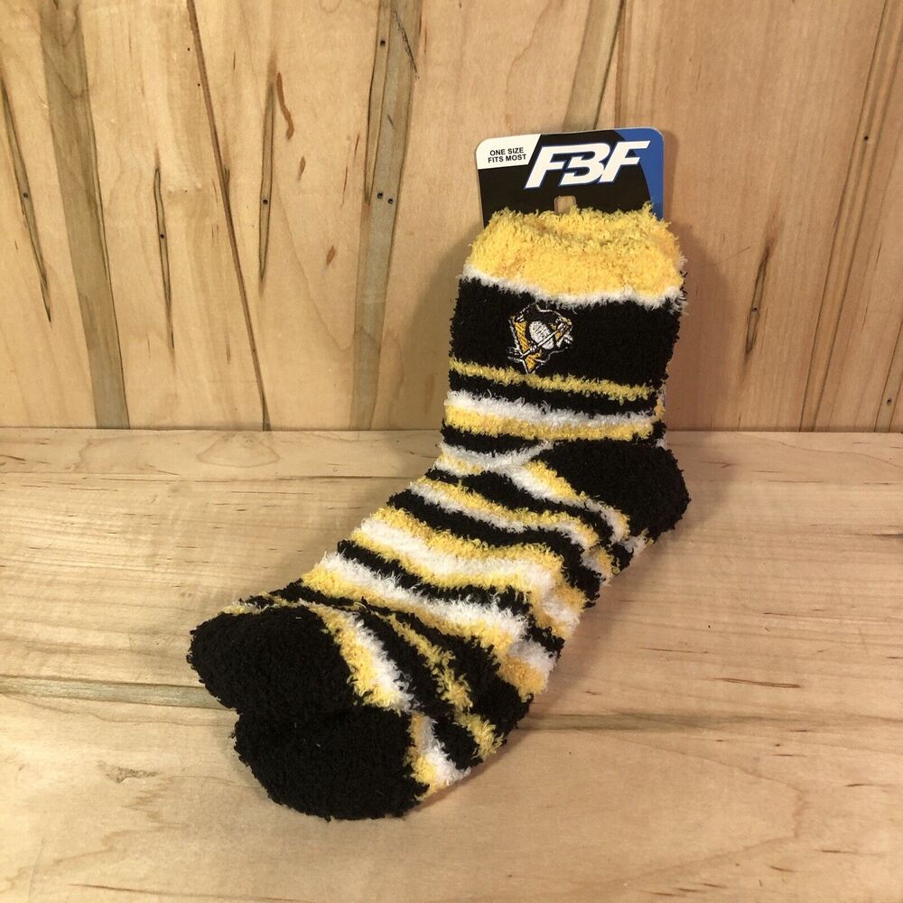RMC Stripe Sleep Socks NHL Pittsburgh Penguins
